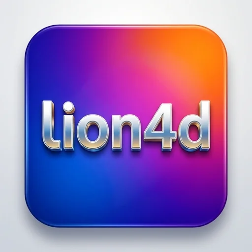 lion4d Logo - Resmi